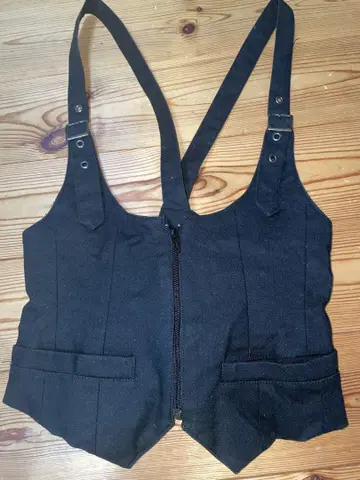 Mio Matsuda 블랙 뷔스티에