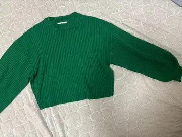 CIAOPANIC 니트 그린 단장