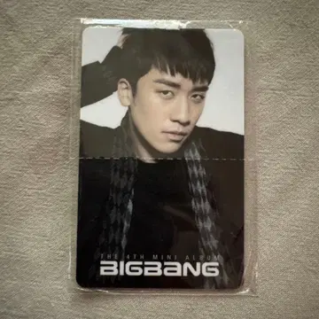 BIGBANG 미니 앨범 포토 카드