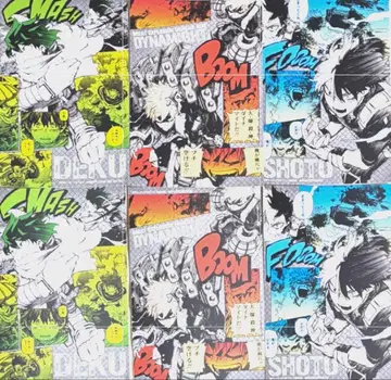 3종 x 2 총 6매 나의 히어로 아카데미아 37권 구매 혜택 엽서