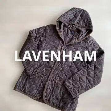 LAVENHAM 브라운 퀼팅 자켓 36