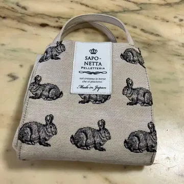 SAPO-NETTA 토끼 패턴 토트백 (새상품급)