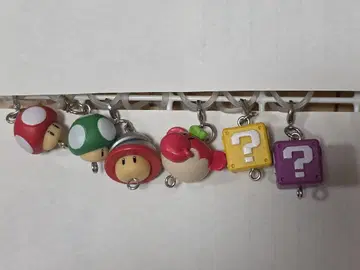 슈퍼 마리오 이어진 반지 참 6개 세트