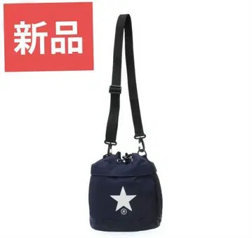 새상품 CONVERSE 벌룬 숄더백 네이비 스타벅스