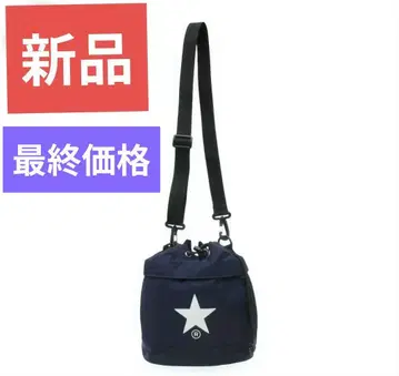 새상품 CONVERSE 벌룬 숄더백 네이비 스타벅스