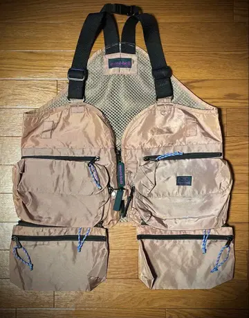 레어 단종 몽벨 C-OS6242 빈티지 낚시 베스트