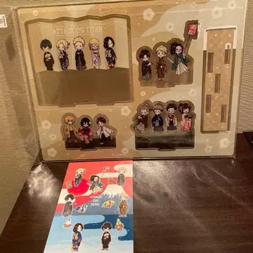 진격의 거인 설날 아크릴 스탠드 엽서