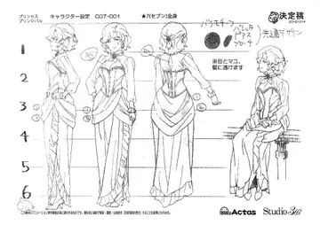 프린세스 프린시펄 설정 자료 196장