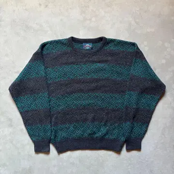 아크릴 니트 JANTZEN 보더 니트 MADE IN USA