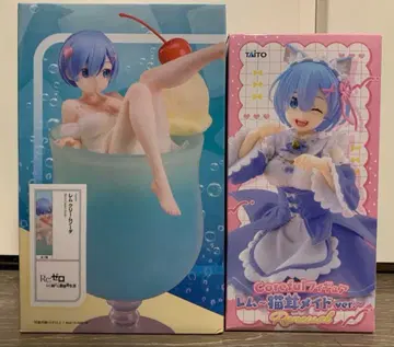 리제로 렘 피규어 2종 세트