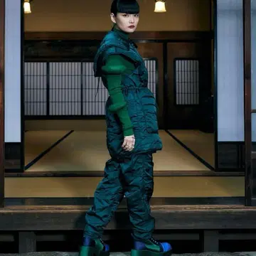 최종 가격 인하 2024aw 블랙 충전솜 디자인 팬츠