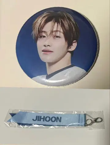 지훈 TWS 캔 배지 리본 세트