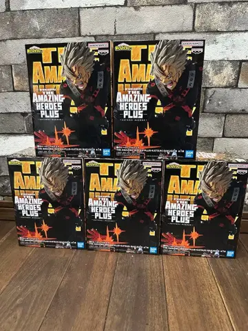히로아카 AMAZING HEROES PLUS 바쿠고 카츠키 5개 세트