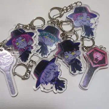 KPOP 걸즈! 데몬 헌터 키링 7개 세트입니다