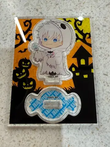 고죠 사토루 주술회전 말큐브 트레이딩 아크릴 스탠드 한정판 콜라보