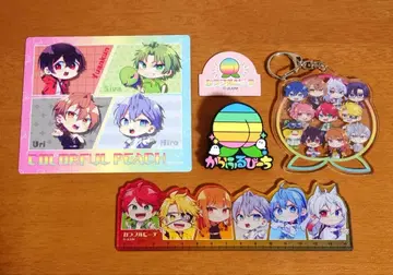 컬러풀 피치 카라피치 집합 굿즈 세트