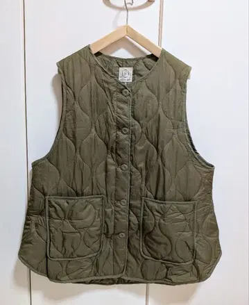 완판템 라이트 퀼팅 베스트 카키 루즈핏 빅사이즈 가벼운