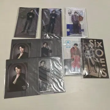 SixTONES 마츠무라 호쿠토 아크릴 스탠드 클리어 카드