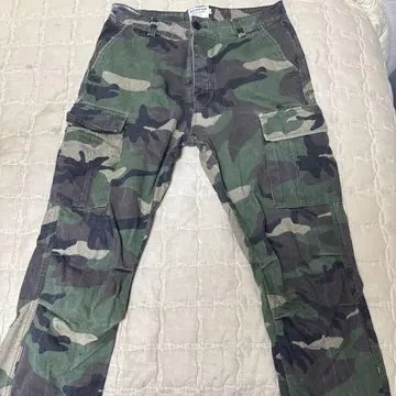 카모플라쥬 카고 팬츠