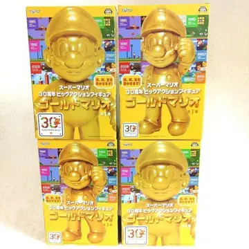 미개봉 슈퍼 마리오 골드 마리오 30주년 Mario Nintendo