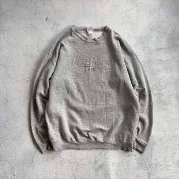 90s hard rock cafe print sweat usa제