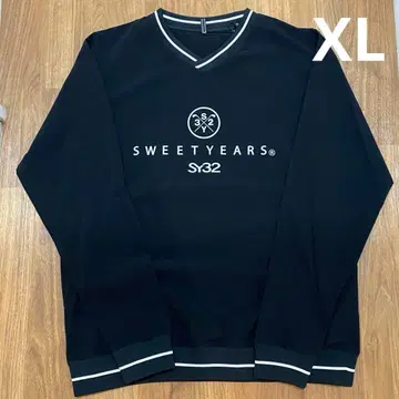 [ SY32 SWEET YEARS ] 남성용 풀오버 XL 블랙
