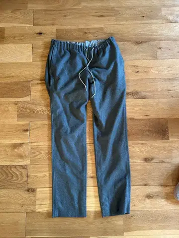 스티븐 앨런 그레이 드로우 스트링 팬츠 L