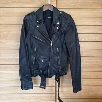 moussy 가죽 라이더 자켓 [미사용 새상품]