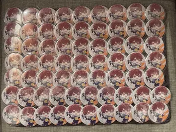 메이짱 캔뱃지 65개