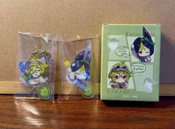 원신 x kiehl's 키엘 한정판 캐릭터 아크릴 키링 세트