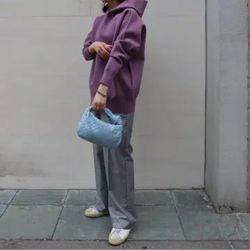 machatt 아모사 후디 퍼플 마차트 후드티