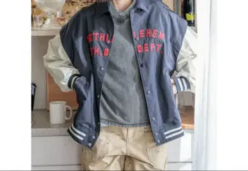 2way 애니멀 바시티 자켓 niko and -