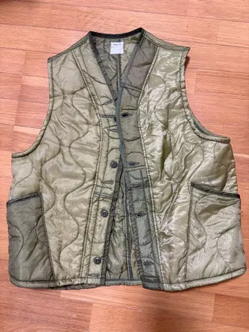 oddment 밀리터리 퀼팅 베스트