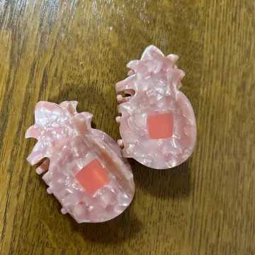 하와이 한정판 호놀룰루쿠키 헤어 클립 2 미사용 새상품