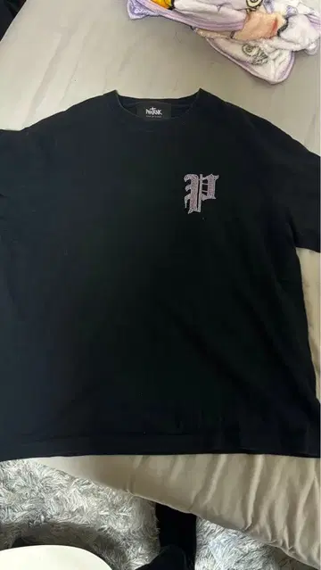 PHATRNK 블랙 롱티 M 사이즈