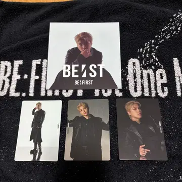BE:FIRST 슈토 BE:ST 봉입 트레이딩 카드 ABC 아코디언 사진