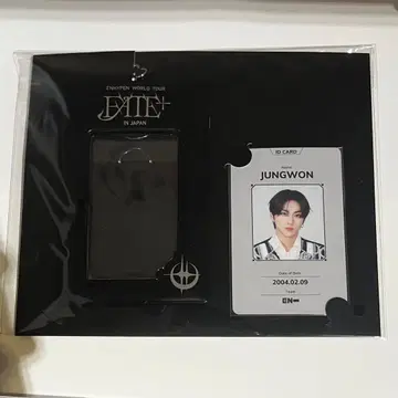 ENHYPEN ID 카드 트레이딩 카드 케이스 키링 Fate 정원