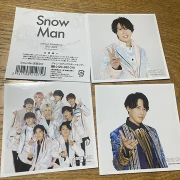Snow Man 4장 세트 카운트다운 2021-2022