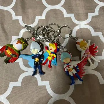 갓챠맨 키링 5개 세트