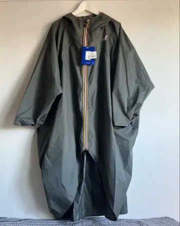 K-WAY  RENNES L 그린 레인코트 모모치하루