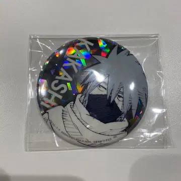 카카시 홀로그램 캔뱃지 직경 약 7cm