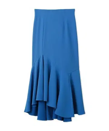 [ LILY BROWN ] 불규칙 드레이프 머메이드 스커트 파랑 미사용품