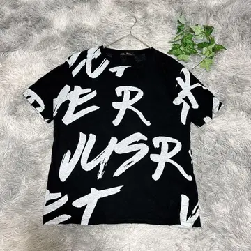 스코네 컬렉션 (L) 반팔 티셔츠 오버 사이즈 올 패턴 코튼 100%