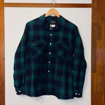 BEAMS PLUS 오픈 카라 셔츠