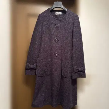 갤러리 비스콘티 그레이 비쥬 코트 사이즈 2