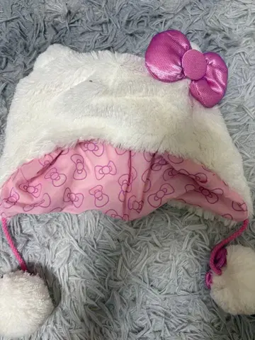 헬로키티 모자 와 백 세트