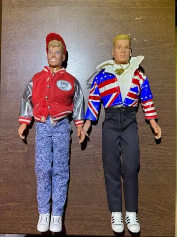 뉴 키즈 온 더 블록 아메리칸 피규어 바비 인형 빈티지
