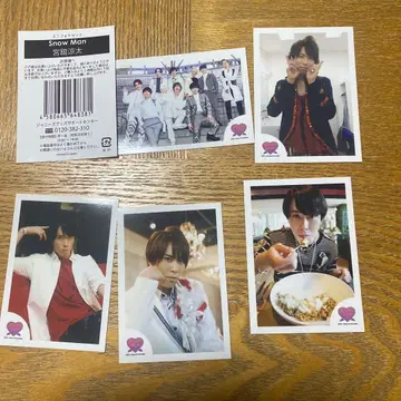 Snow Man 미니 사진 세트