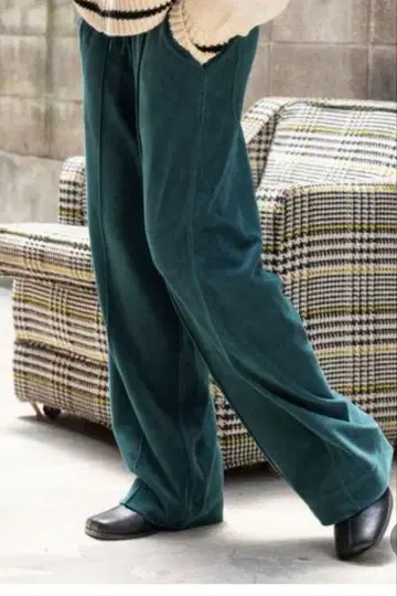 니코앤드 그린 토끼 터치 벨로아 팬츠 사이즈 Long