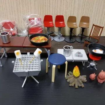 가챠 미니어처 의자 캠핑계 묶음 판매